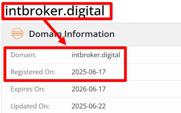 Мошеннический брокер App Intbroker Digital (app.intbroker.digital) Отзывы и возврат денег!