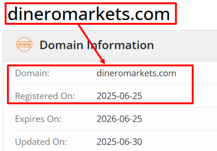 Мошеннический брокер Dinero Markets (dineromarkets.com) Отзывы и возврат денег!