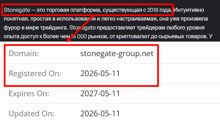 Мошеннический брокер Stonegate (stonegate-group.net) Отзывы и возврат денег!