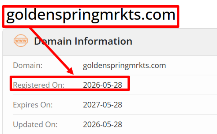 Мошеннический брокер Goldenspringmrkts (goldenspringmrkts.com) Отзывы и возврат денег!