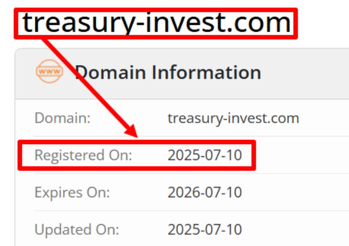 Мошеннический брокер Treasury Invest (treasury-invest.com) Отзывы и возврат денег!