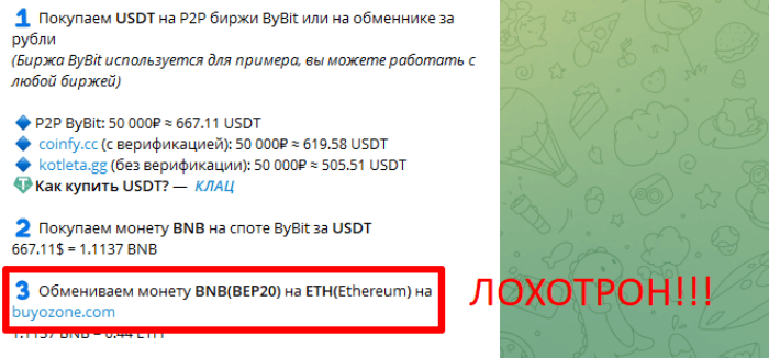Мошеннический обменник BuyOzone (buyozone.com) Отзывы и возврат денег!